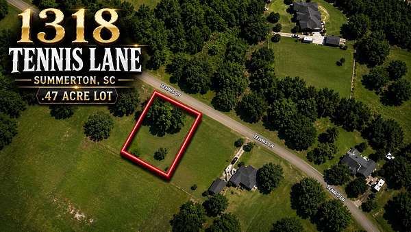 0.47 Acres of Residential Land for Sale in Summerton, South Carolina