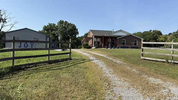 5.4 Acres of Land with Home for Sale in Ashland City, Tennessee