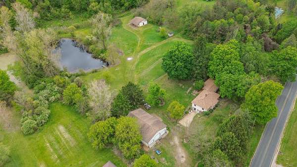 7.47 Acres of Land with Home for Sale in Lawrence, Michigan