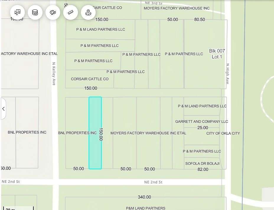 0.09 Acres of Residential Land for Sale in Oklahoma City, Oklahoma