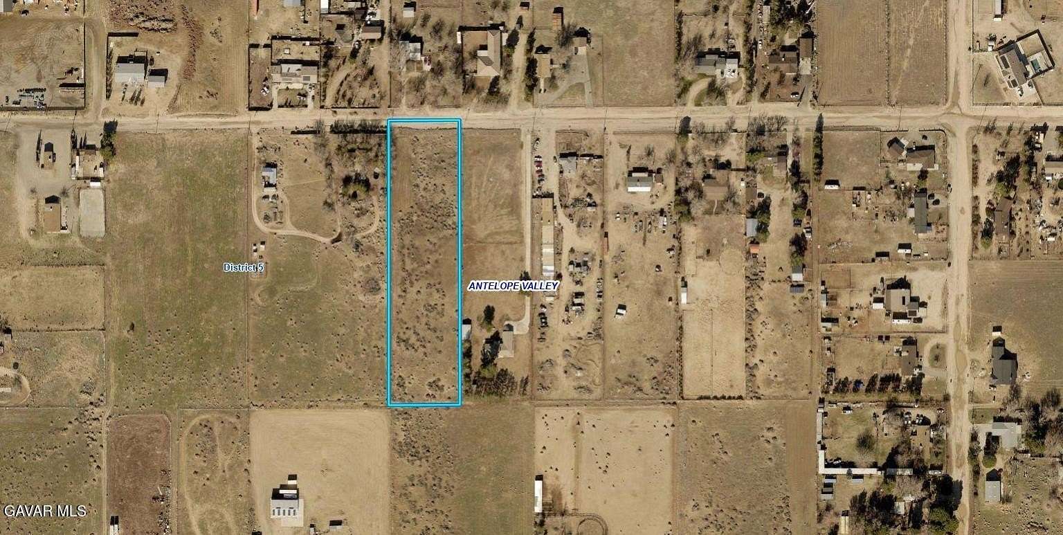 2.5 Acres of Residential Land for Sale in Lancaster, California