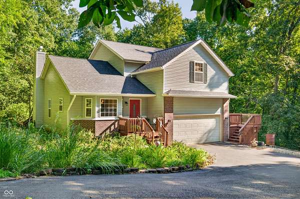 5 Acres of Land with Home for Sale in Bloomington, Indiana