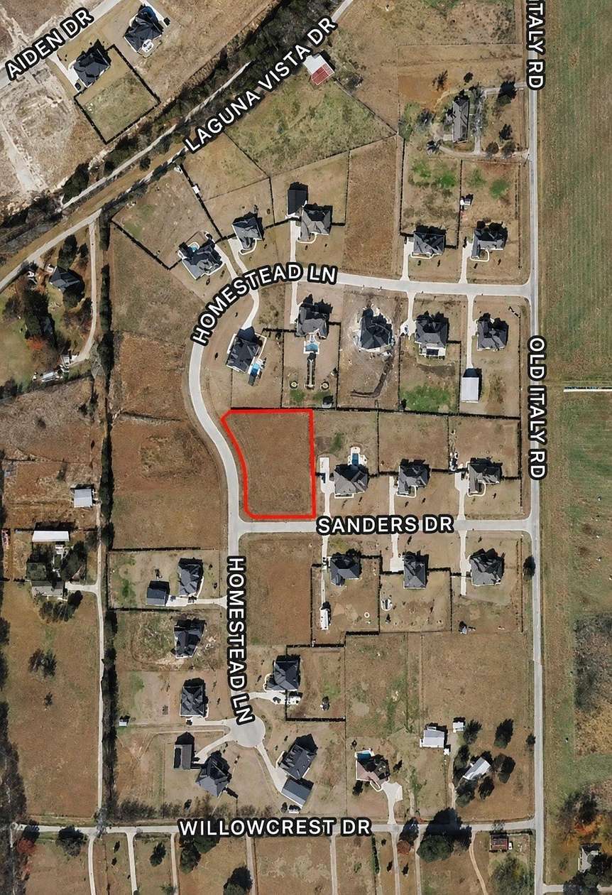 1.1 Acres of Residential Land for Sale in Waxahachie, Texas