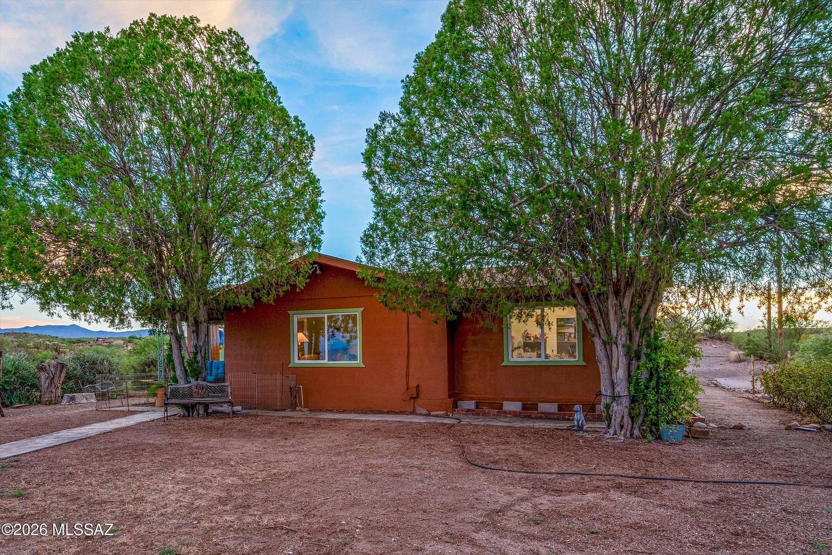 3.18 Acres of Land with Home for Sale in Mammoth, Arizona