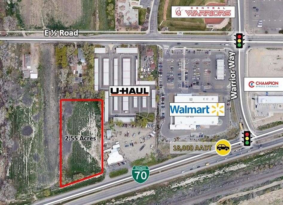 2.55 Acres of Commercial Land for Sale in Grand Junction, Colorado