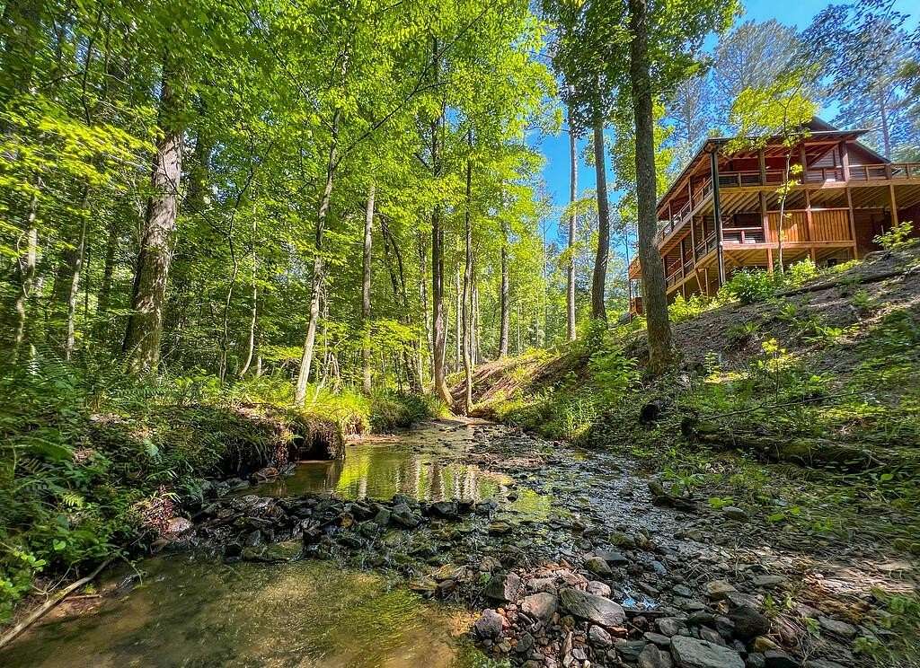 2.32 Acres of Land with Home for Sale in Ellijay, Georgia