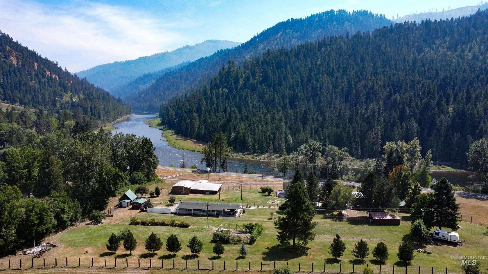 5 Acres of Land with Home for Sale in Kooskia, Idaho