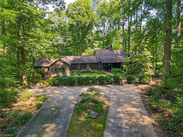 9.2 Acres of Land with Home for Sale in Winston-Salem, North Carolina