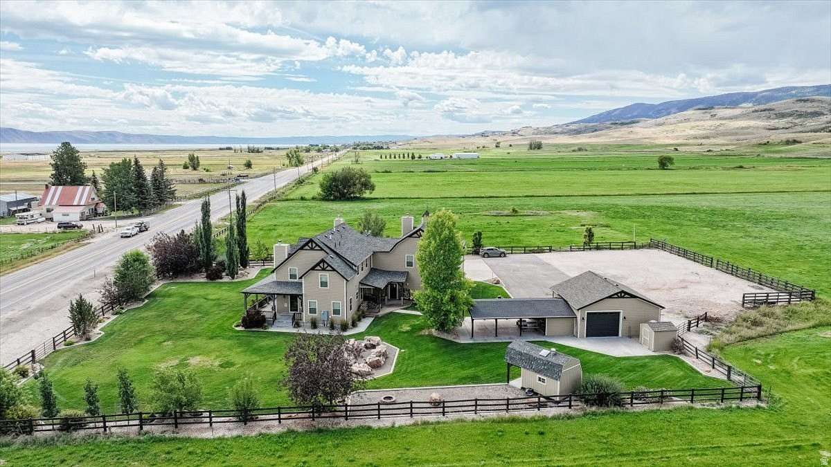 23.5 Acres of Land with Home for Sale in St. Charles, Idaho