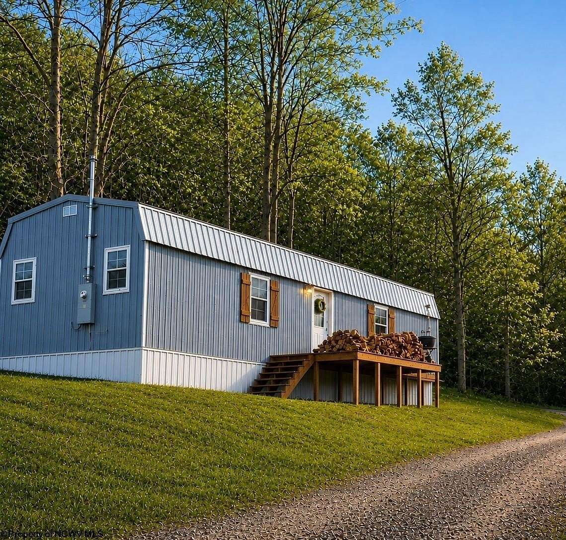 21.5 Acres of Recreational Land with Home for Sale in Metz, West Virginia