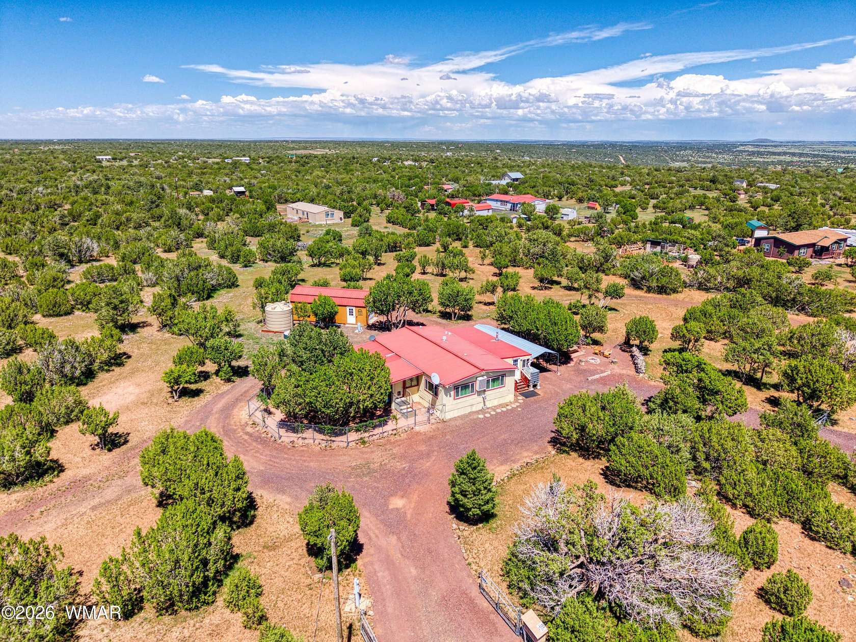 4.68 Acres of Land with Home for Sale in Concho, Arizona