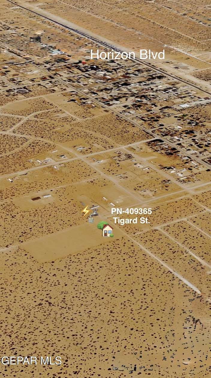 0.89 Acres of Residential Land for Sale in Horizon City, Texas