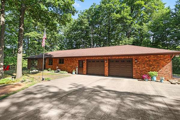 29.6 Acres of Recreational Land with Home for Sale in Rhinelander, Wisconsin