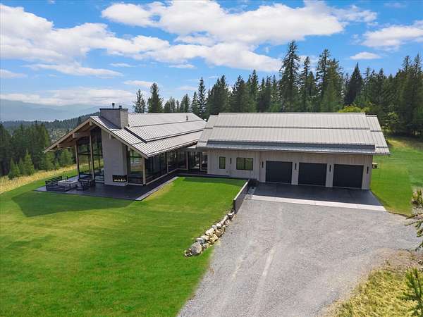 40 Acres of Recreational Land with Home for Sale in Kalispell, Montana
