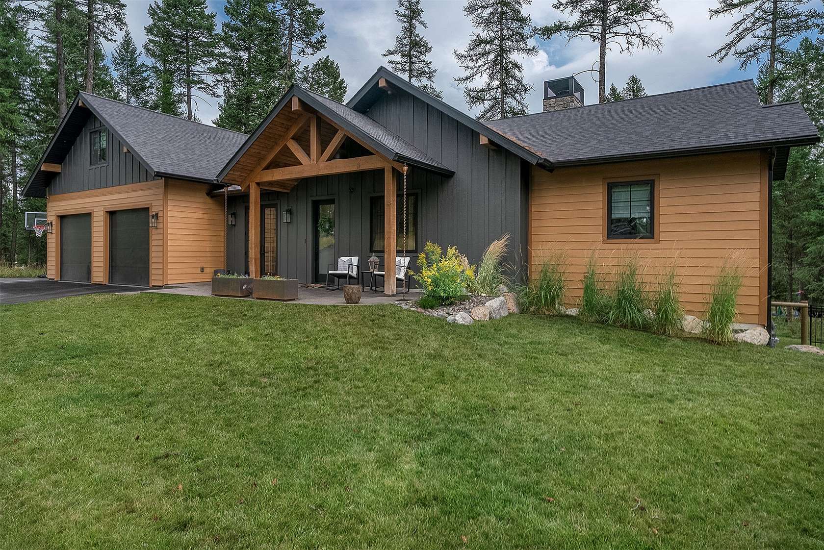 2 Acres of Land with Home for Sale in Whitefish, Montana