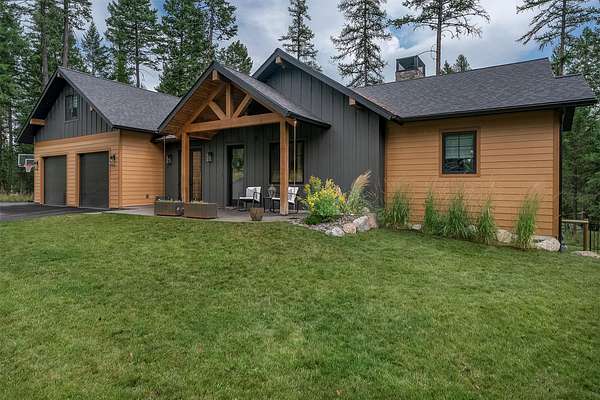 2 Acres of Land with Home for Sale in Whitefish, Montana