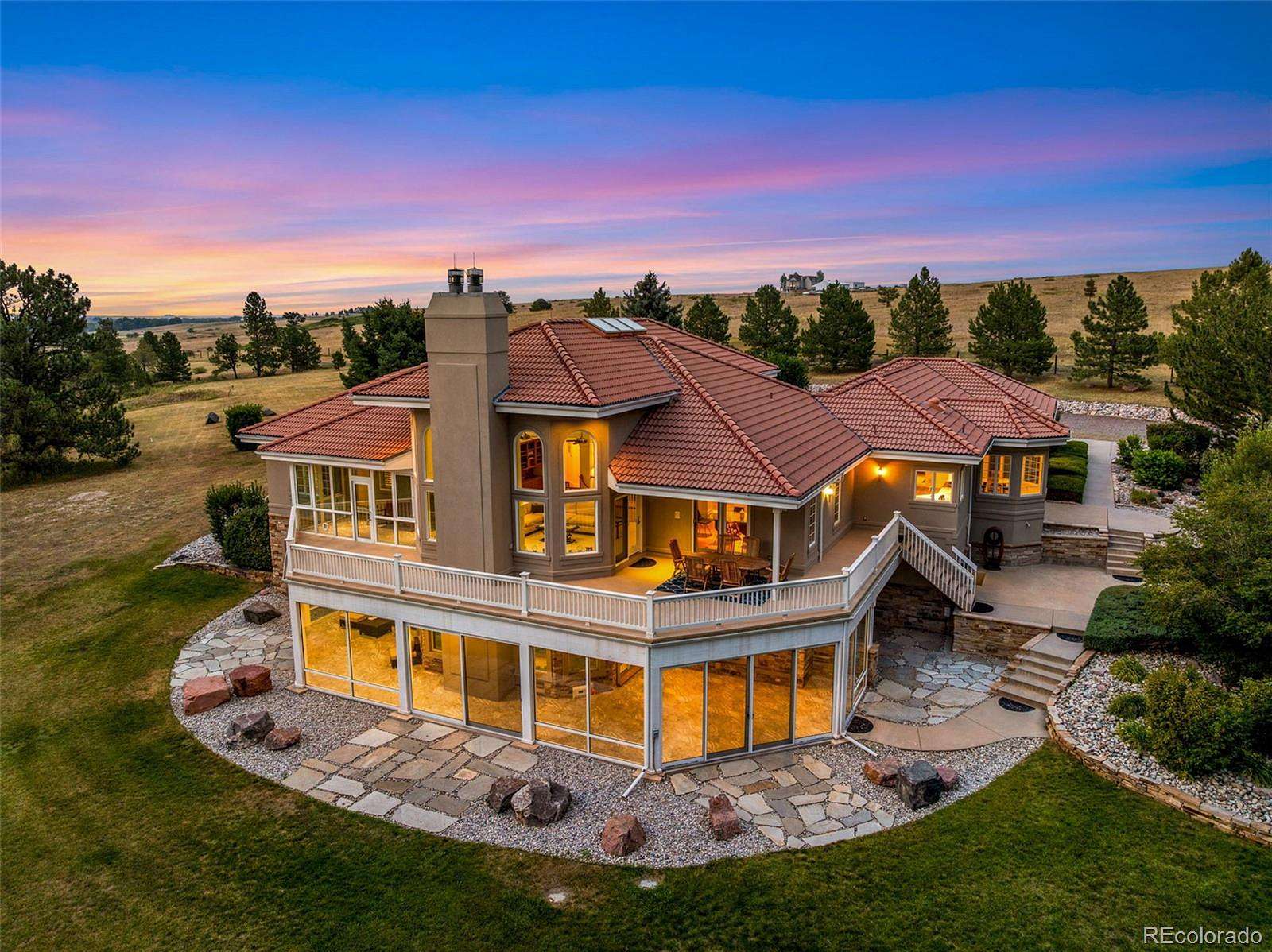 318 Acres of Land with Home for Sale in Elizabeth, Colorado