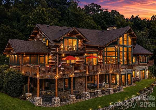 41.3 Acres of Land with Home for Sale in Leicester, North Carolina