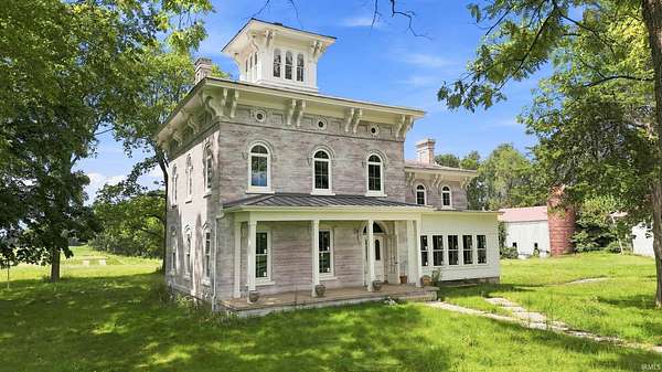5.46 Acres of Land with Home for Sale in Huntertown, Indiana