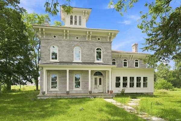5.46 Acres of Land with Home for Sale in Huntertown, Indiana