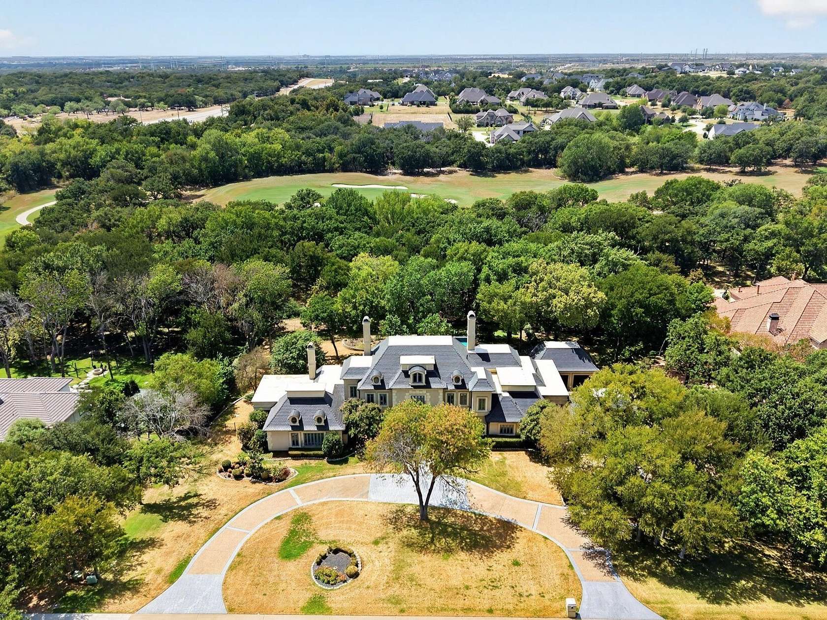2 Acres of Land with Home for Sale in Flower Mound, Texas