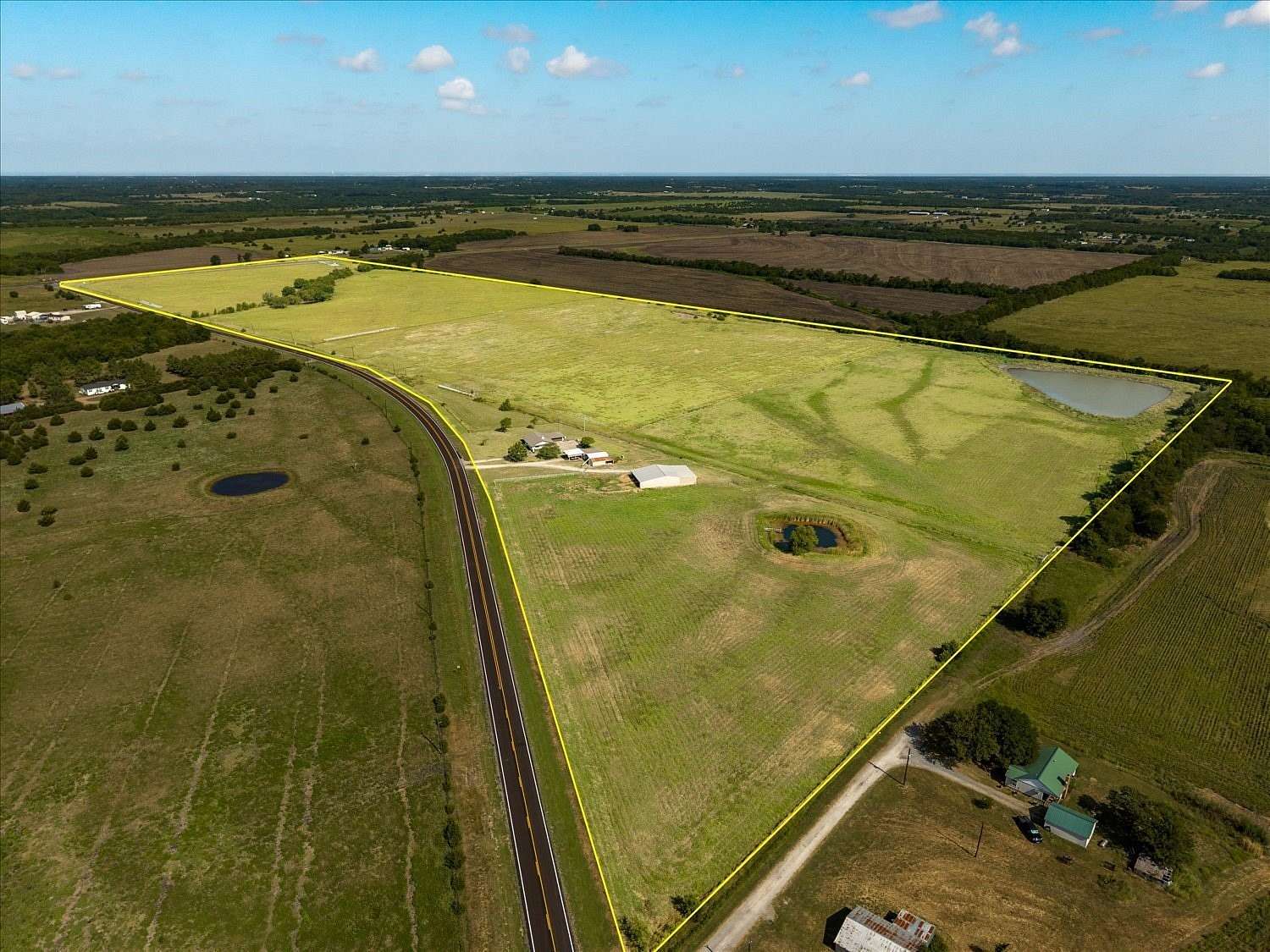91.8 Acres of Agricultural Land for Sale in Wolfe City, Texas