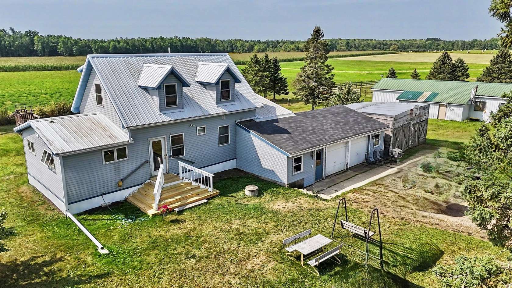 2.13 Acres of Land with Home for Sale in Gleason, Wisconsin