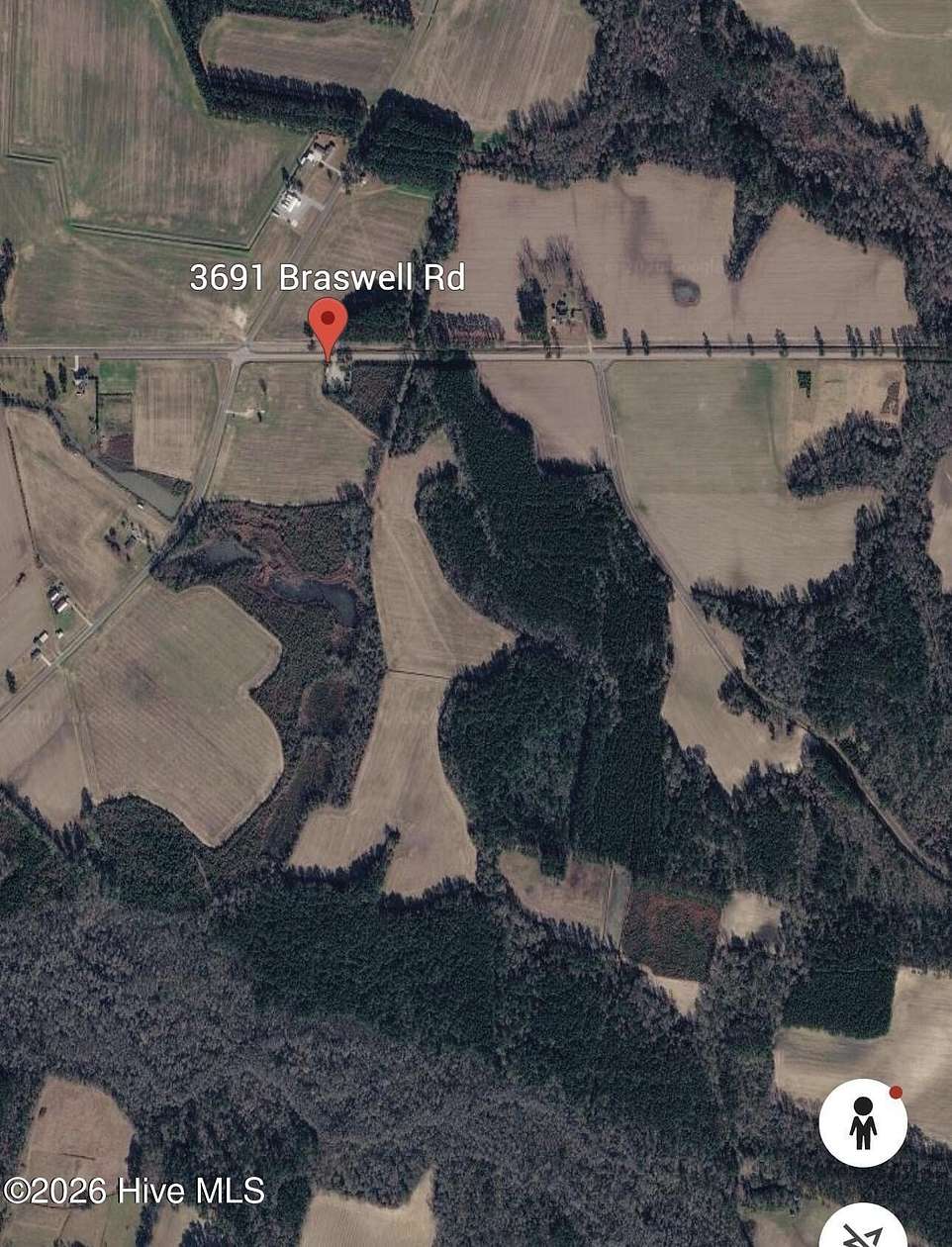 92.3 Acres of Recreational & Residential Land for Sale in Chadbourn, North Carolina