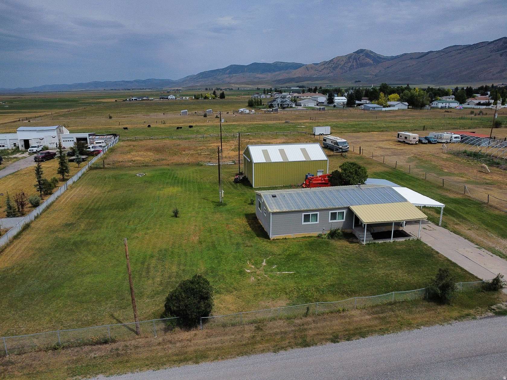 2.1 Acres of Land with Home for Sale in Montpelier, Idaho
