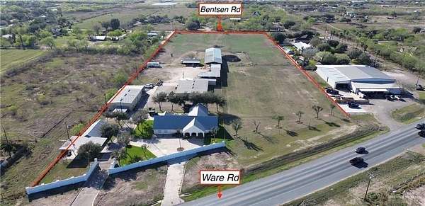 9.59 Acres of Improved Mixed-Use Land for Sale in Edinburg, Texas