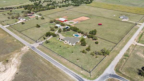 10 Acres of Land with Home for Sale in Walnut Springs, Texas