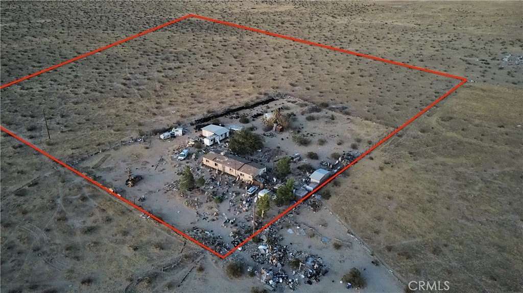 10 Acres of Recreational Land with Home for Sale in Adelanto, California