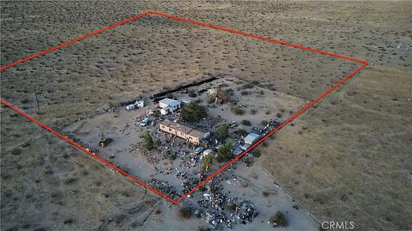 10 Acres of Recreational Land with Home for Sale in Adelanto, California