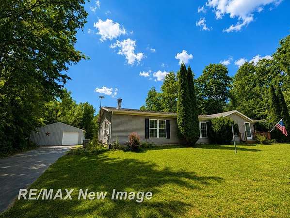 3.15 Acres of Land with Home for Sale in St. Charles, Michigan