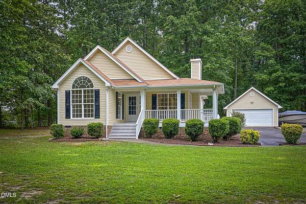 1.5 Acres of Land with Home for Sale in Franklinton, North Carolina