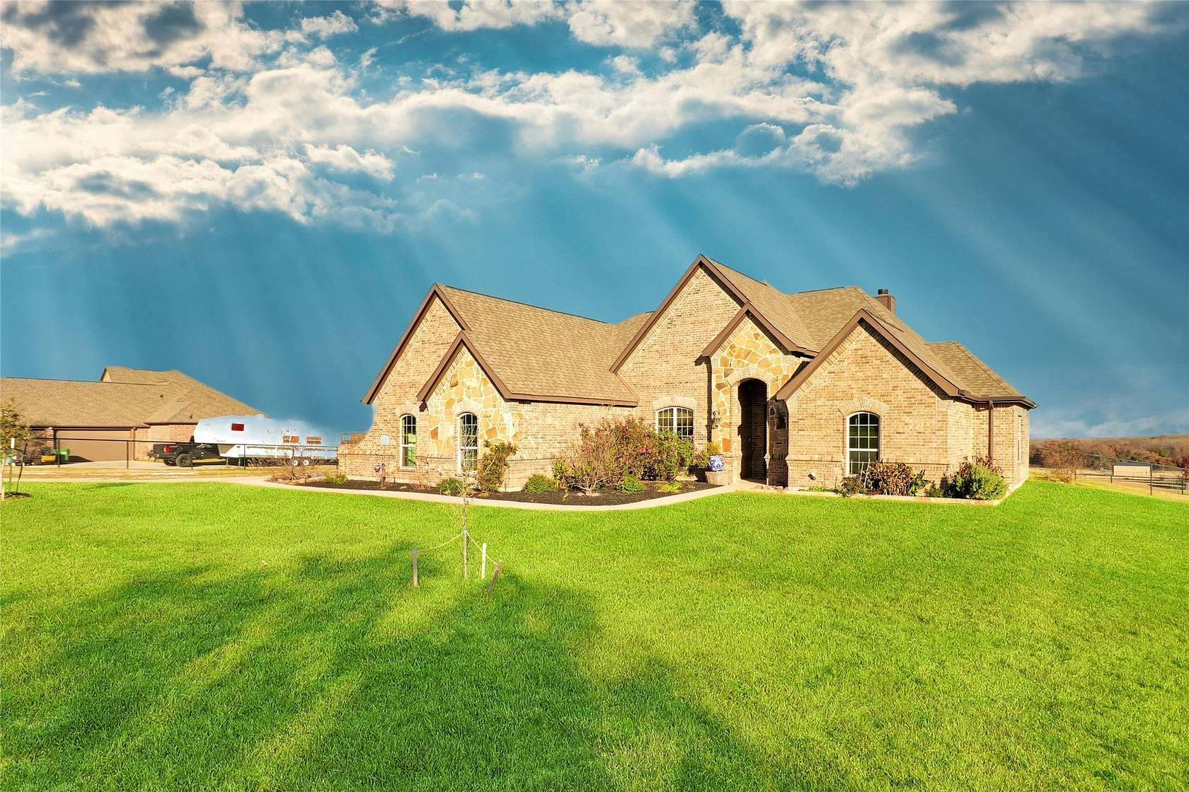 3.38 Acres of Land with Home for Sale in Azle, Texas