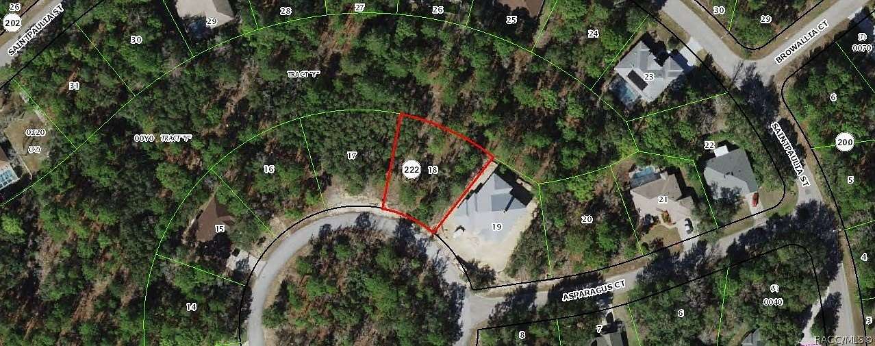 0.28 Acres of Residential Land for Sale in Homosassa, Florida