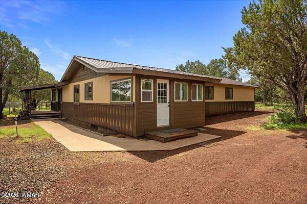 3.16 Acres of Land with Home for Sale in Vernon, Arizona