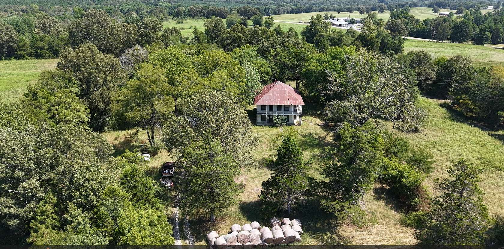 1.5 Acres of Land with Home for Sale in Calico Rock, Arkansas