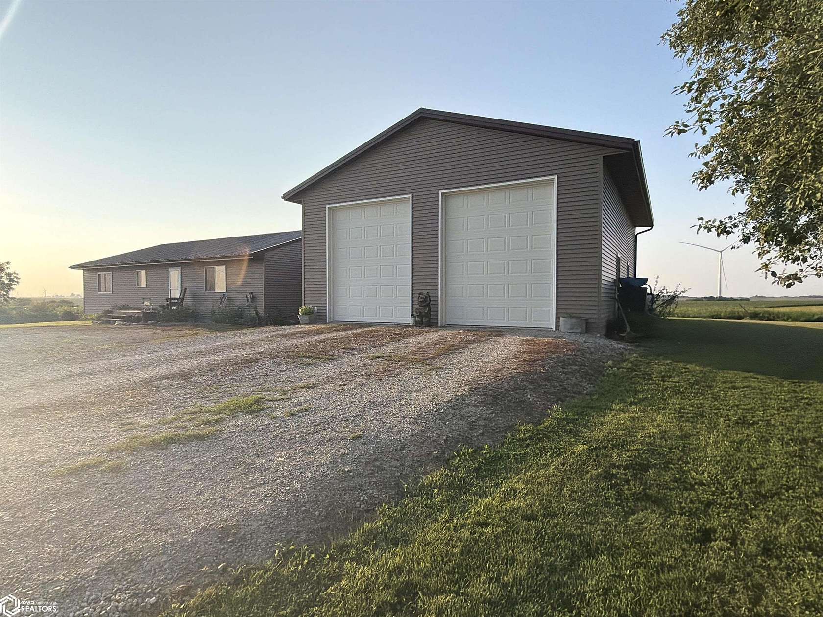 10 Acres of Recreational Land with Home for Sale in Deep River, Iowa