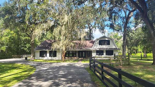 4.6 Acres of Land with Home for Sale in Brooksville, Florida