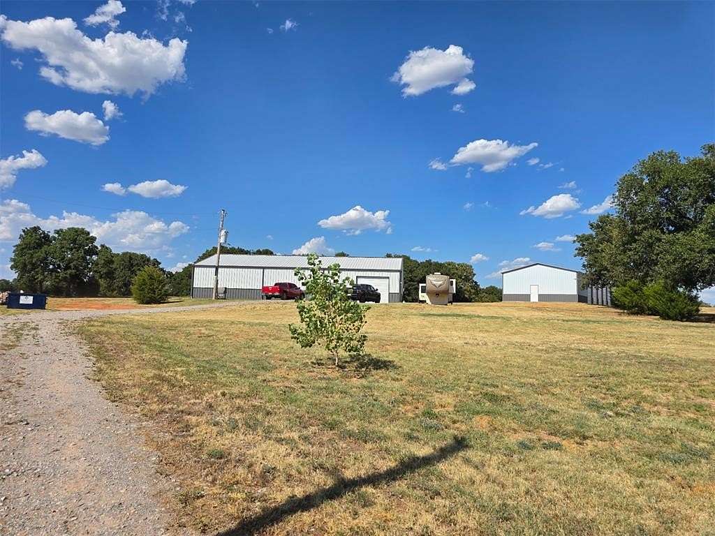 5 Acres of Land with Home for Sale in Lindsay, Oklahoma