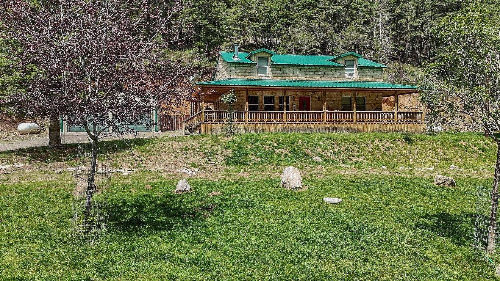 6 Acres of Land with Home for Sale in Cloudcroft, New Mexico