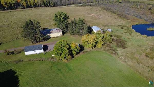 35 Acres of Agricultural Land with Home for Sale in Brookston, Minnesota