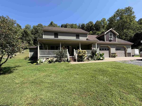 5.75 Acres of Land with Home for Sale in Worthington, West Virginia