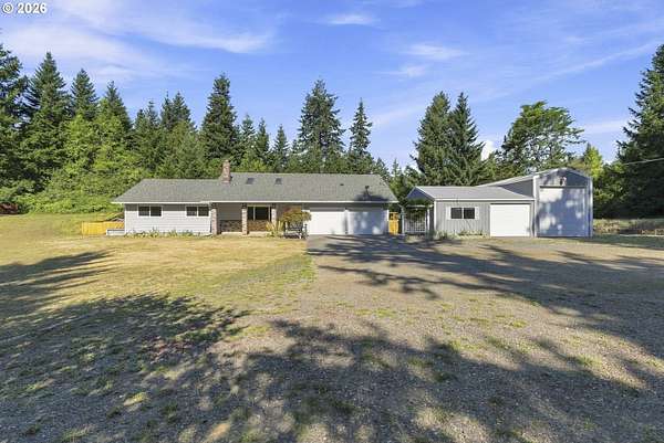 2.5 Acres of Land with Home for Sale in Brush Prairie, Washington