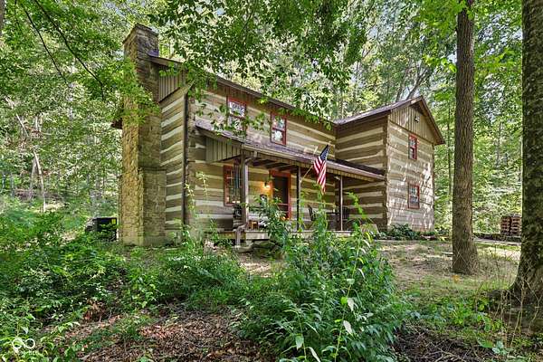 2.37 Acres of Land with Home for Sale in Nashville, Indiana