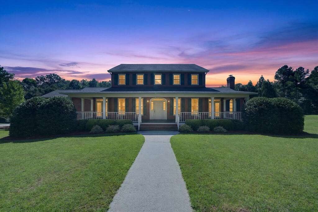 68.3 Acres of Recreational Land with Home for Sale in Milledgeville, Georgia