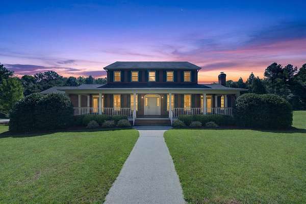 68.3 Acres of Recreational Land with Home for Sale in Milledgeville, Georgia