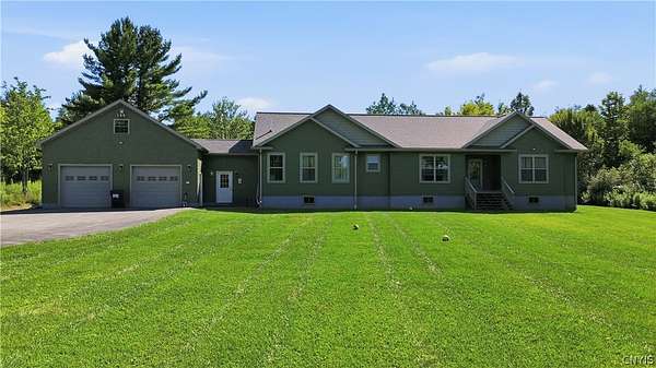 10 Acres of Recreational Land with Home for Sale in Deerfield, New York